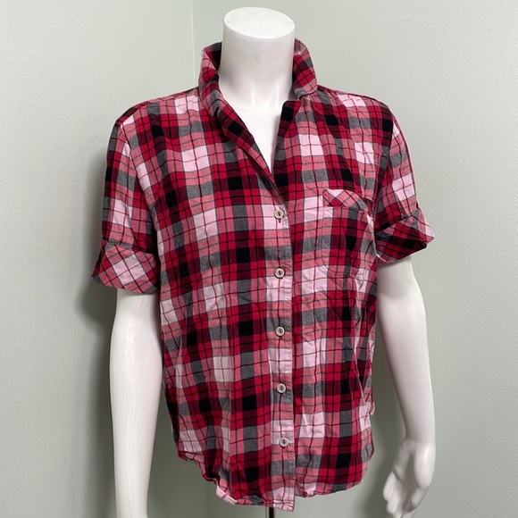 Victoria’s Secret Red plaid summer sleep set - Picture 1 of 4